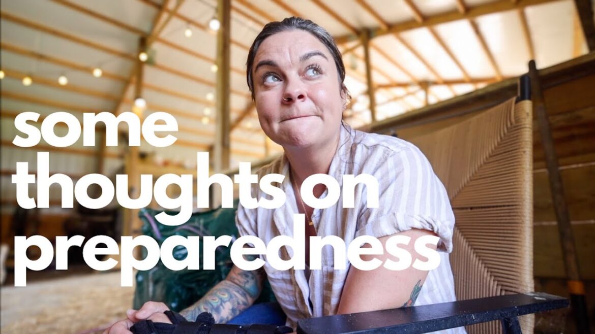 Some thoughts of preparedness (let's chat) | VLOG