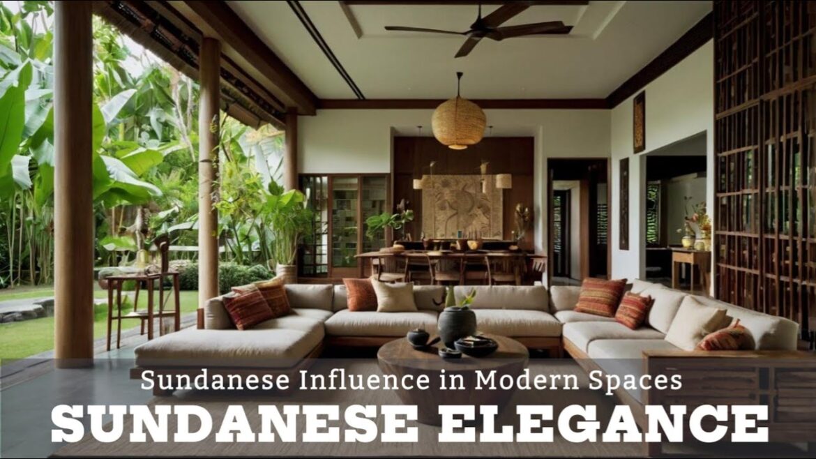 Sundanese Style: Integrating Modern Aesthetics into Traditional Home Design