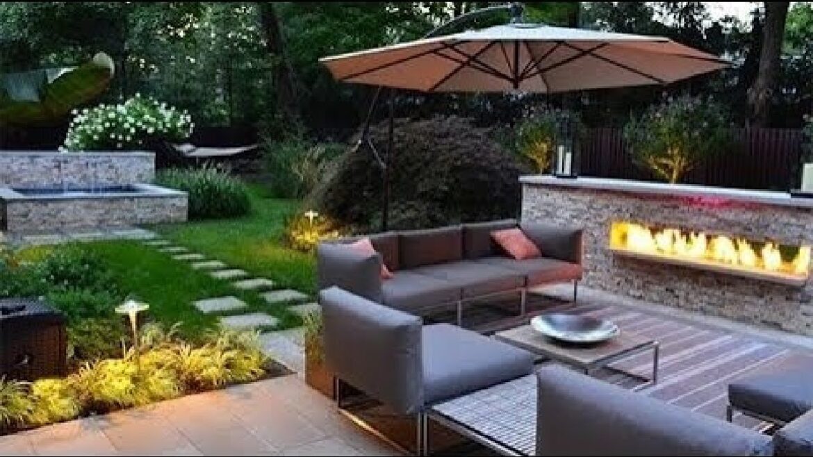 Patio Design Ideas 2024 Backyard Garden Landscaping ideas House Exterior décor /Terrace Pergola idea