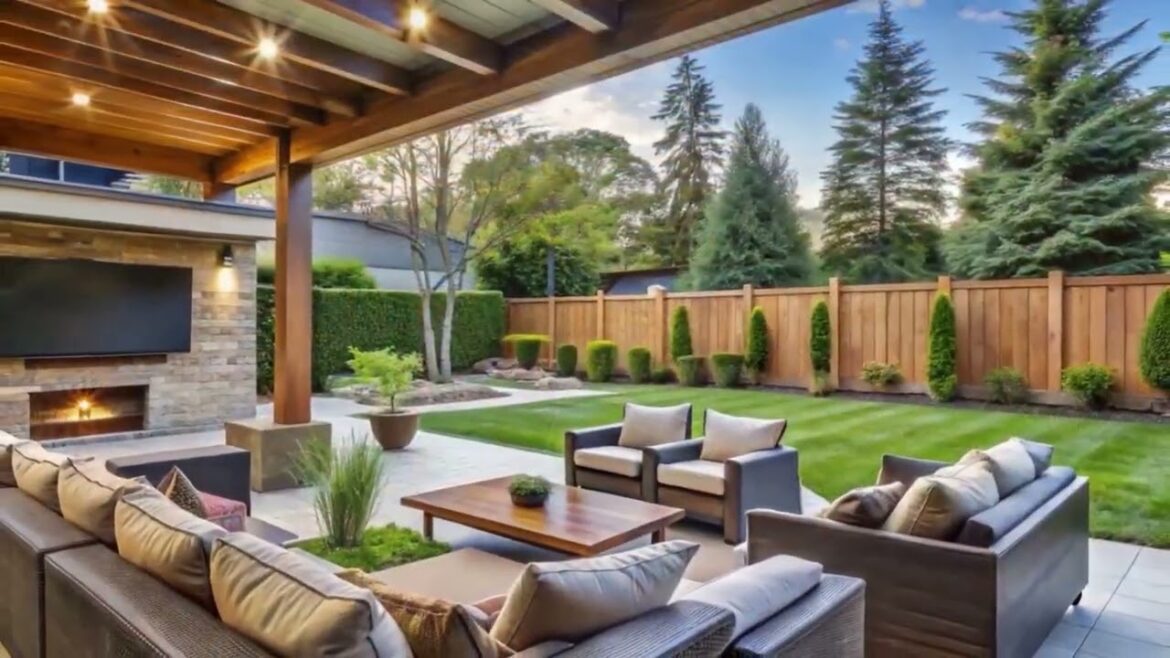 Landscaping Ideas   - Outdoor TV Ideas for a More Entertaining Backyard