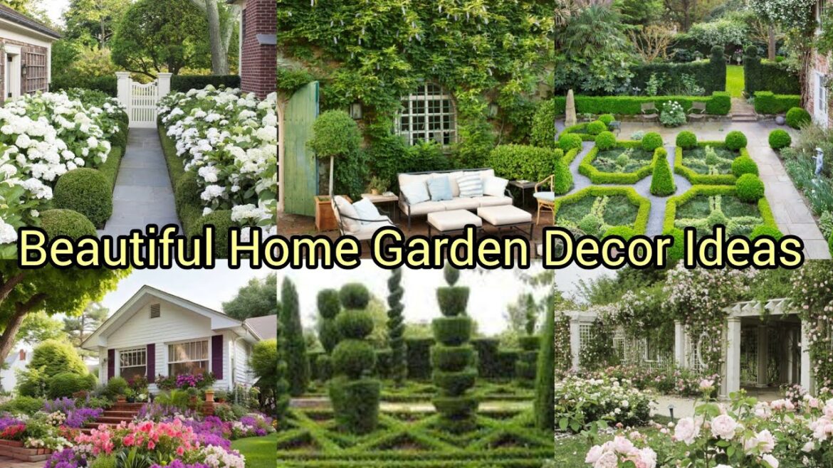 Beautiful Home Garden Design 2024| Landscaping Ideas For Home #garden #landscapingideas #happygarden