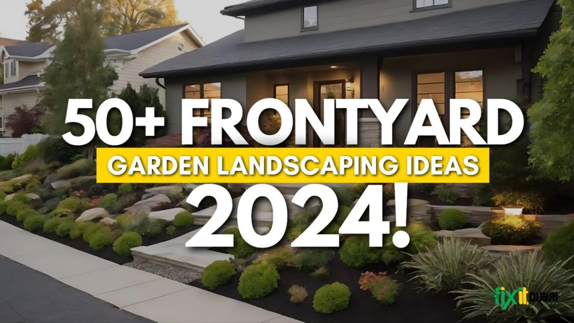 50+  Frontyard Garden Landscaping Ideas 2024 | Patio Design Ideas
