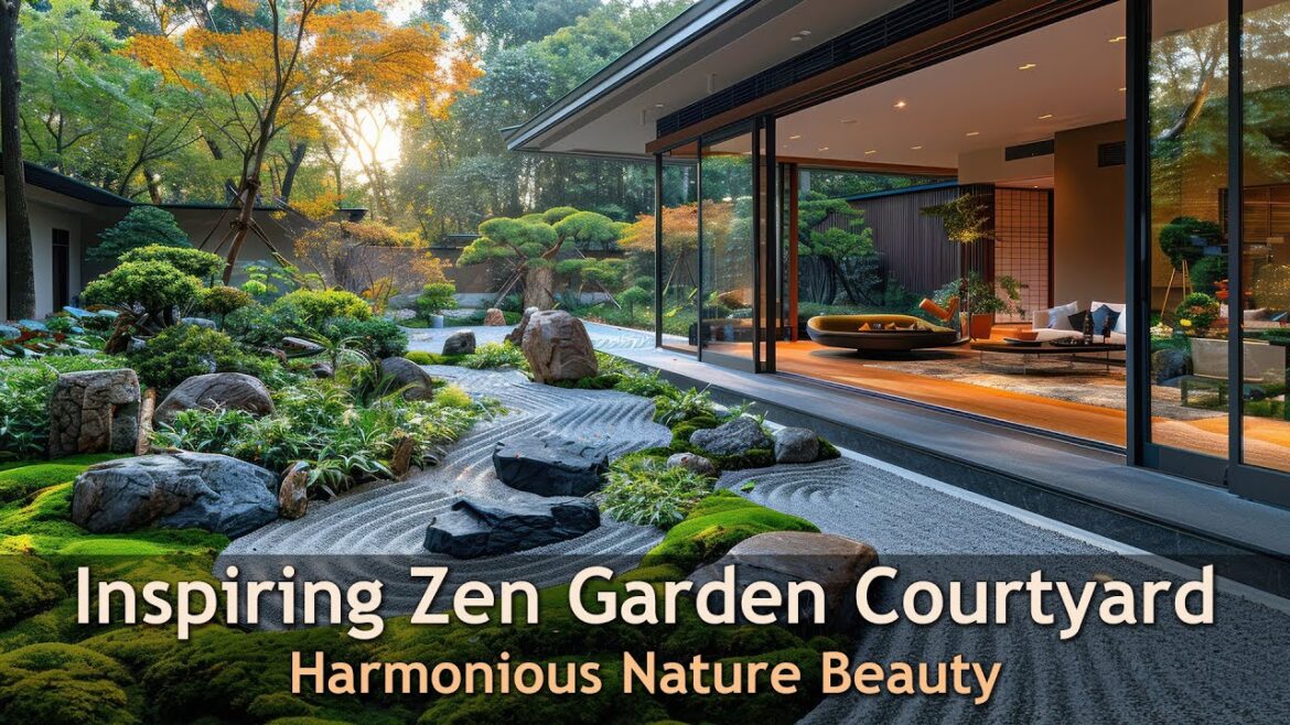 Stunning Zen Garden Courtyard Inspirations: Discover the Beauty