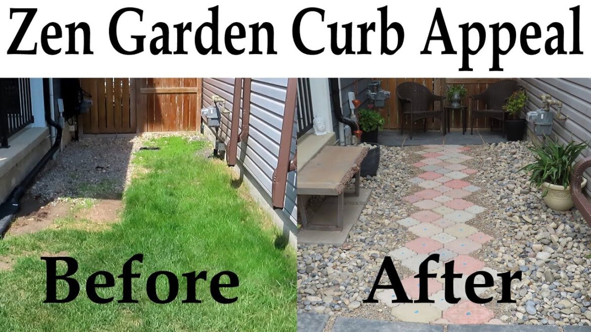 How to Add Curb Appeal with a Mini Zen Garden