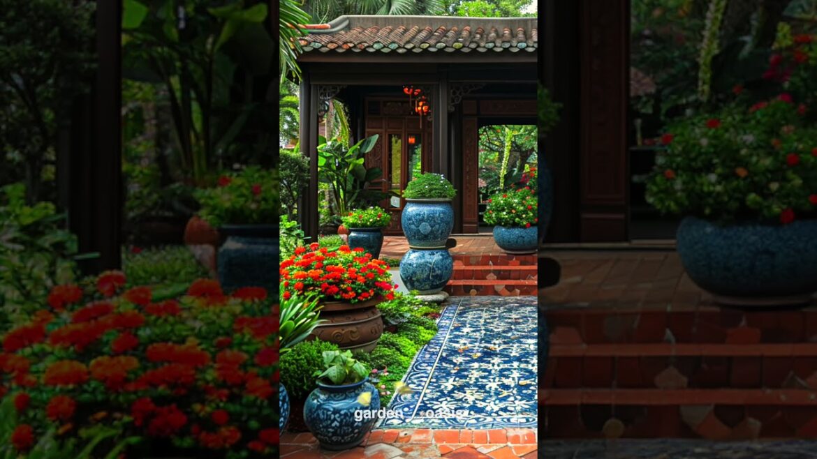 Front Yard Landscape Ideas p.52 #garden #shorts #frontyarddesign