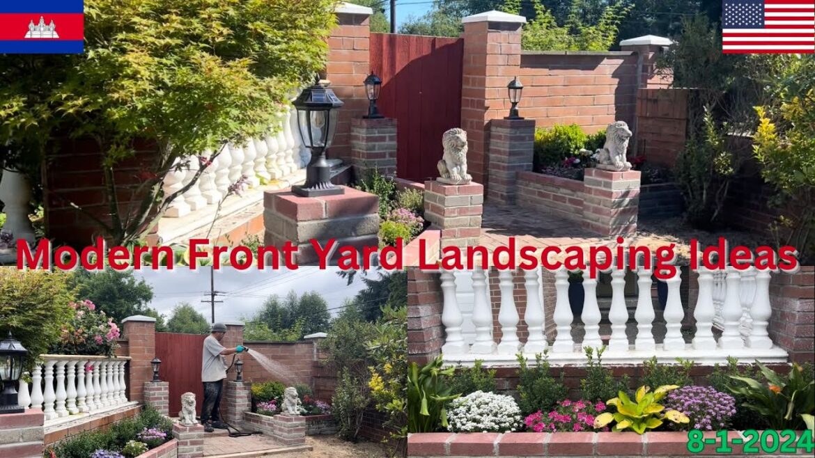 Design Front Yard Garden Landscaping Ideas to Transform Your Outdoor Space #DIY #Garden #landscaping