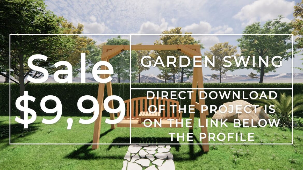 Garden swing, complete plans needed to build a swing in pdf format, imperial system. Garden swing, complete plans needed to build a swing in pdf format, imperial system.