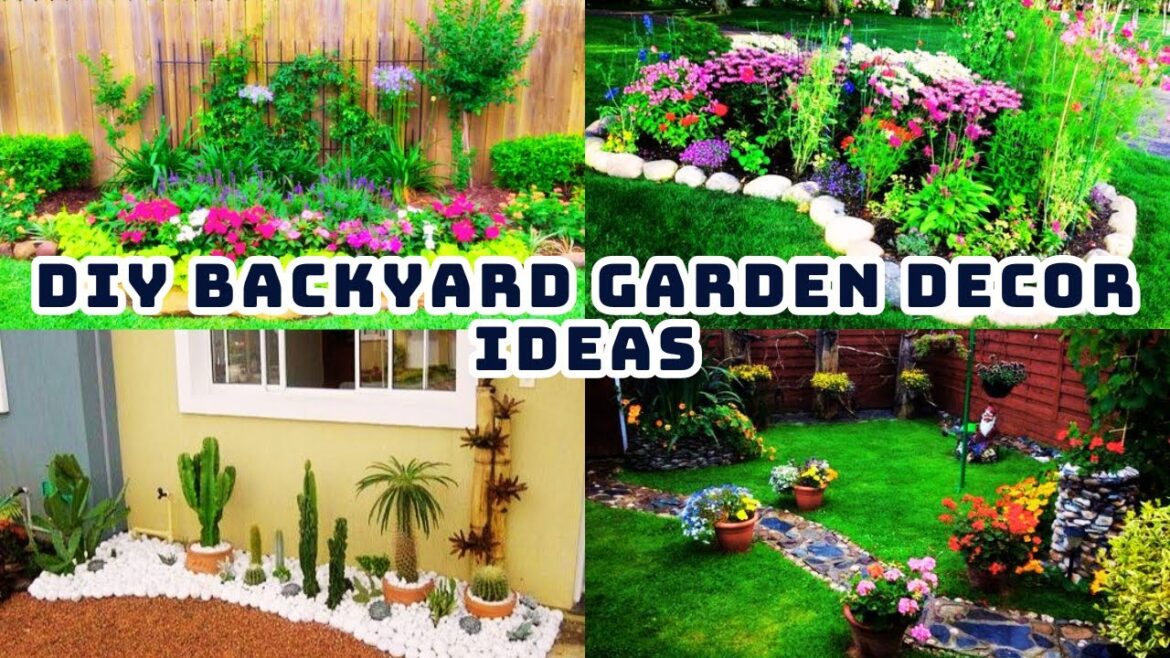 50 beautiful backyard garden decor ideas