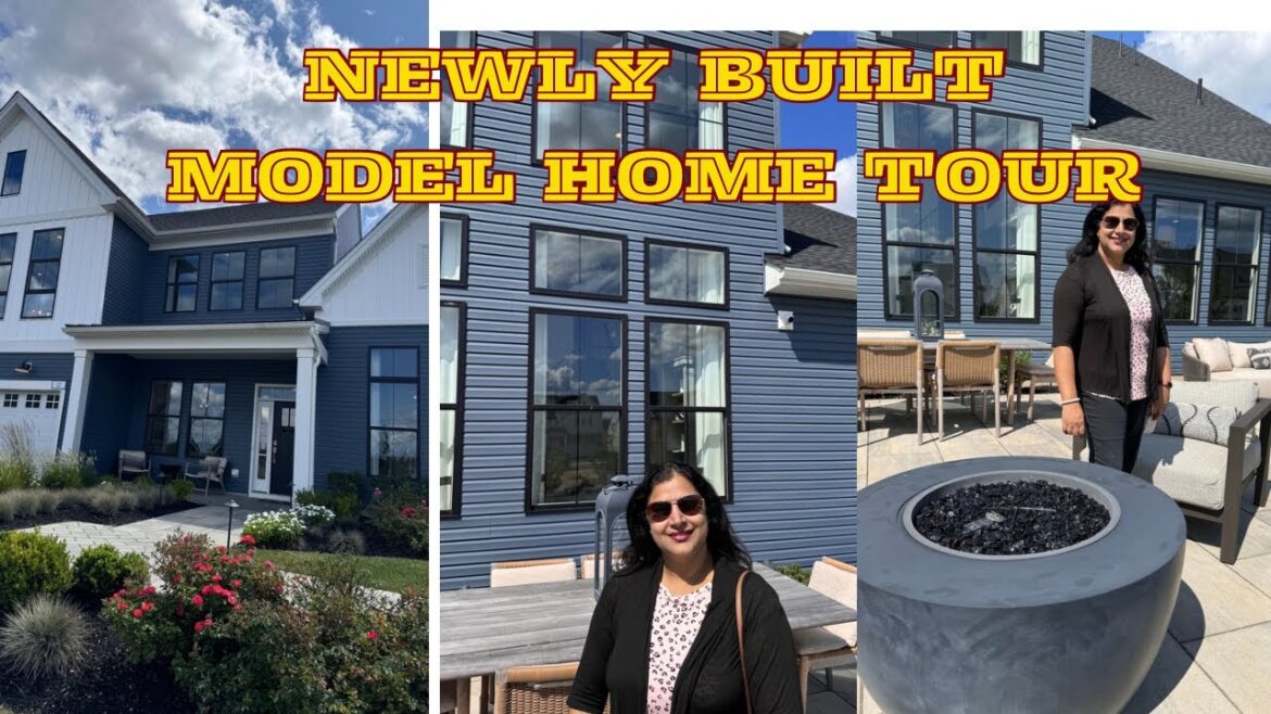 Newly Built Model Home Tour! See the Latest Design Trends & Features! Model Dream Home Tour!