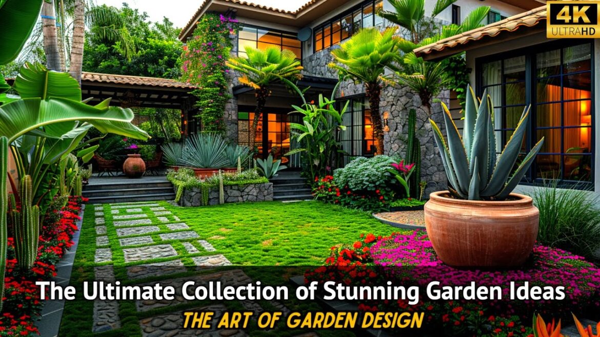 Garden Design Ideas That Will Turn Your Backyard into an Oasis: Inspiring Landscapes