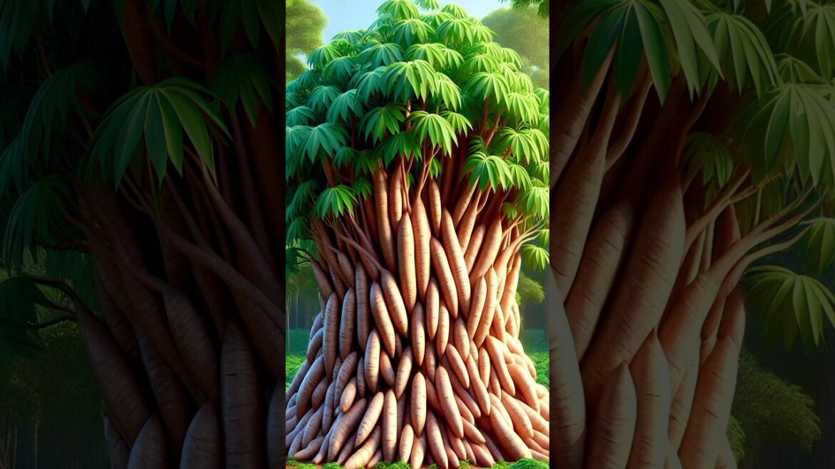 Easy and fast method for growing and planting cassava trees from the stem. #gardening Easy and fast method for growing and planting cassava trees from the stem. #gardening