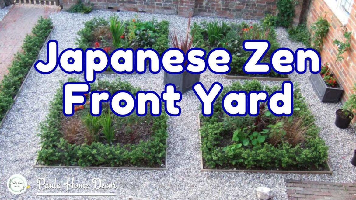 Nature Front Yard Japanese Design Modern Small Garden Ideas