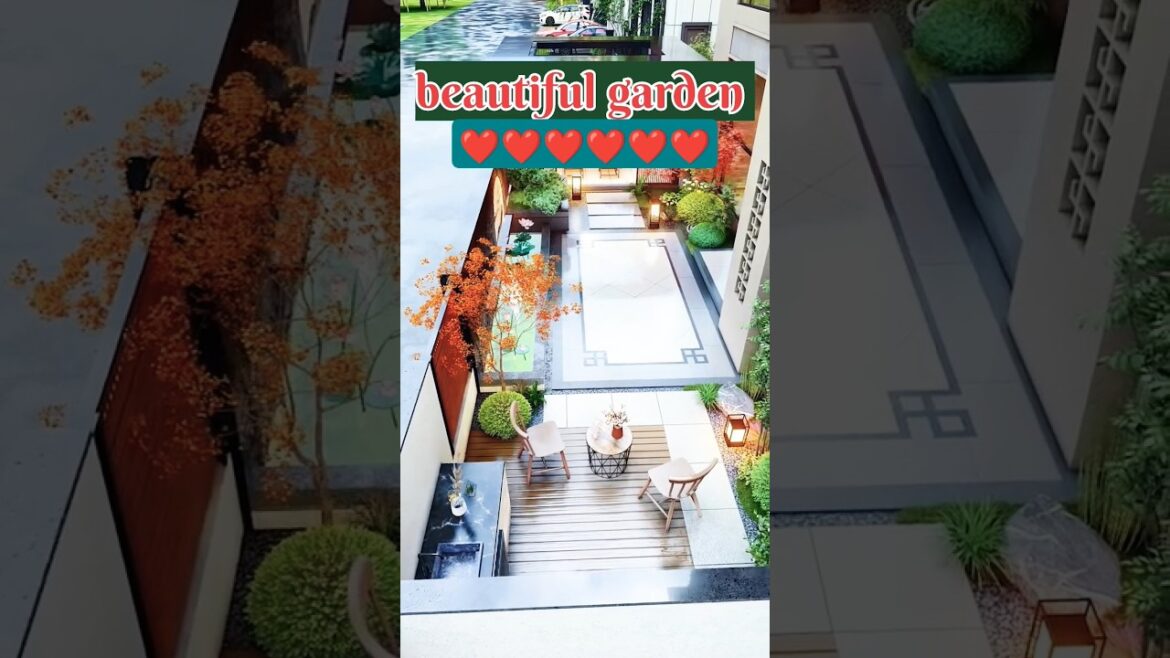 nature and beauty home garden design #shots #youtubeshort