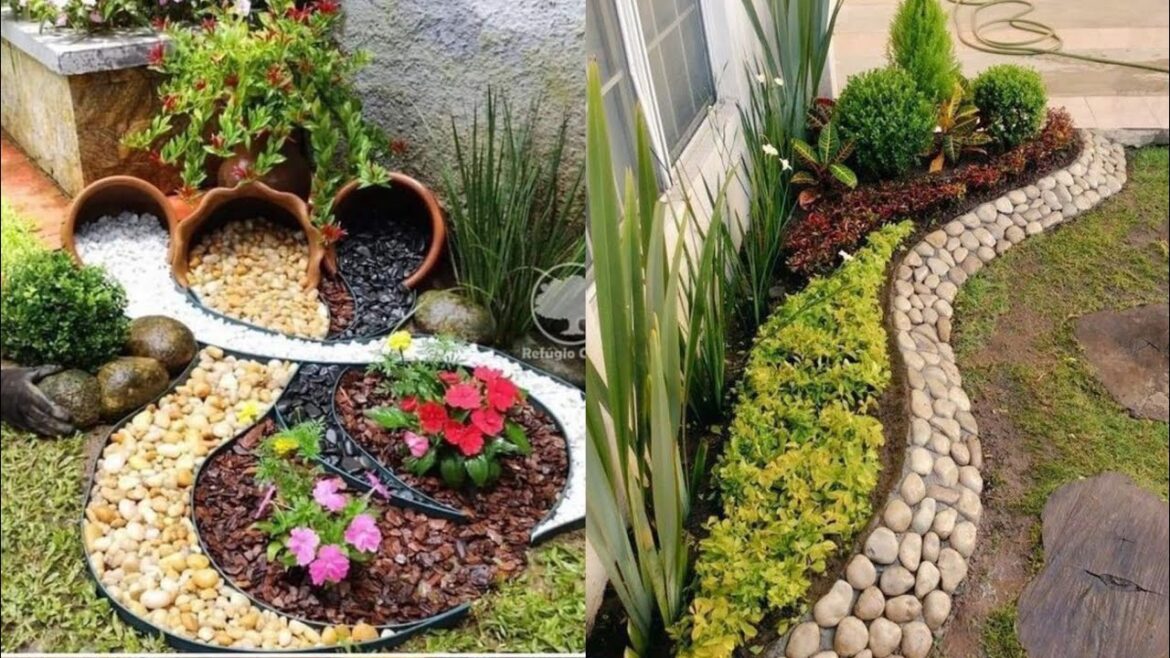 Awesome &Creative Ideas To Transform Your Front yard In Modern Rock Garden! Design &Ideas