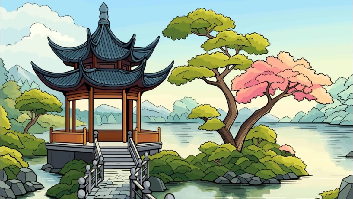 Japanese Zen Garden #paintbynumbers #colorwithme #zencolorapp #coloring #relaxing #video #spring Japanese Zen Garden #paintbynumbers #colorwithme #zencolorapp #coloring #relaxing #video #spring