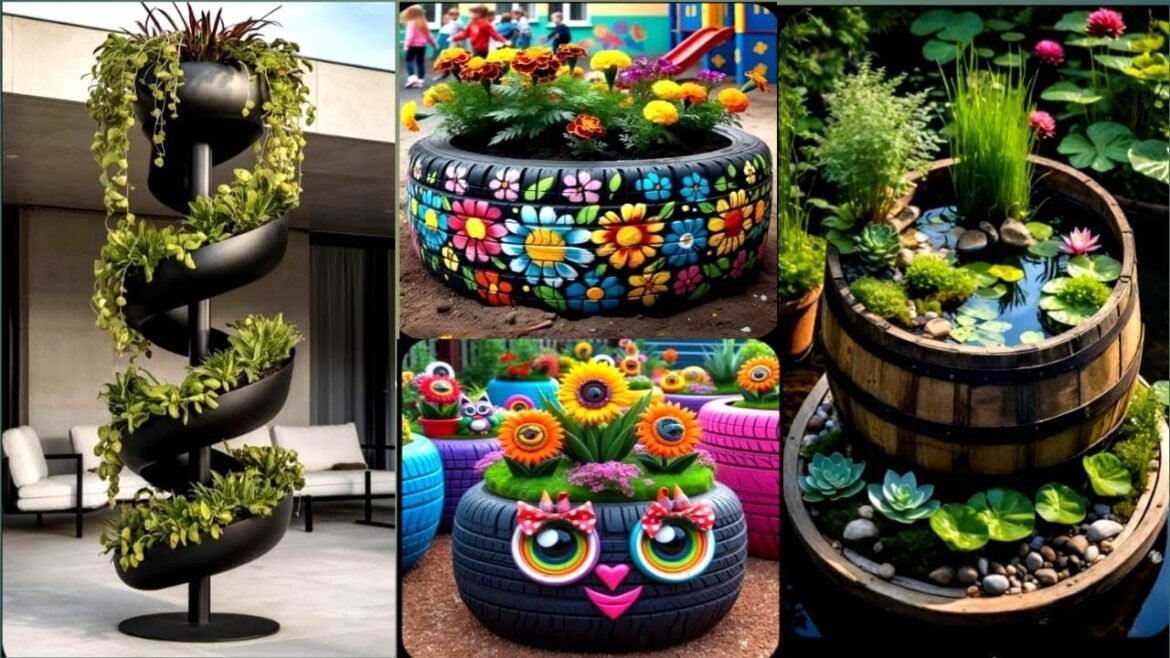 Creative Garden Planter Ideas: Elevate Your Outdoor Space