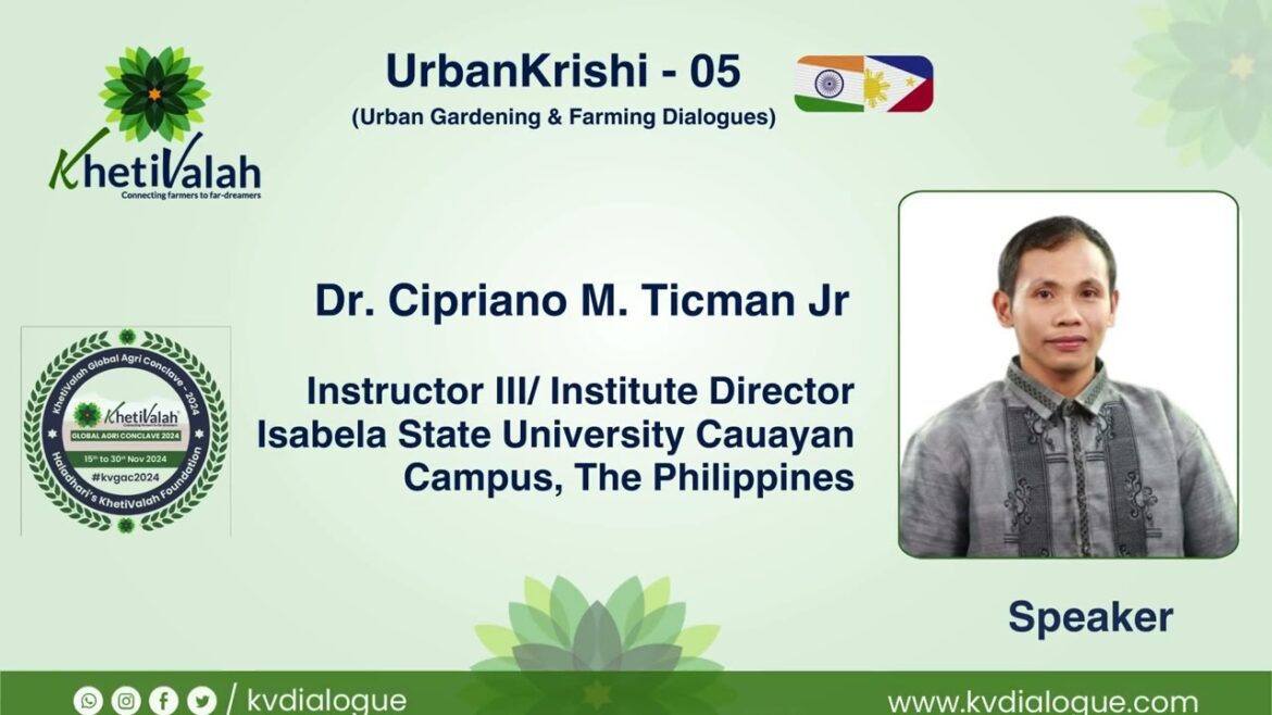 UrbanKrishi -05 Pro| Urban Vegetable Gardening |#khetivalah #kvdialogue #kvgac24 #urbankrishi #kvgac