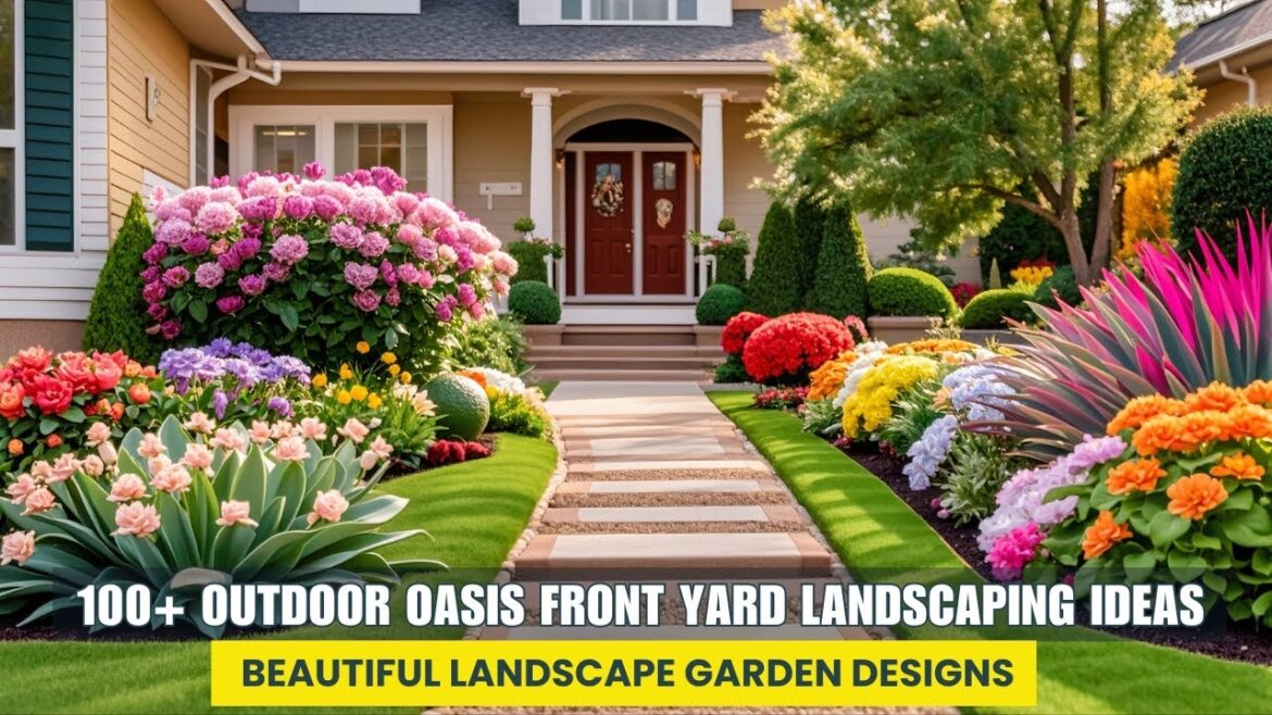 Stunning Outdoor Oasis: Front Yard Landscaping Ideas | Beautiful Landscape Garden Designs Stunning Outdoor Oasis: Front Yard Landscaping Ideas | Beautiful Landscape Garden Designs