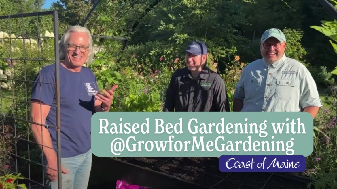 Raised Bed Gardening with Eric and Christopher Feml-Nelson @GrowforMeGardening