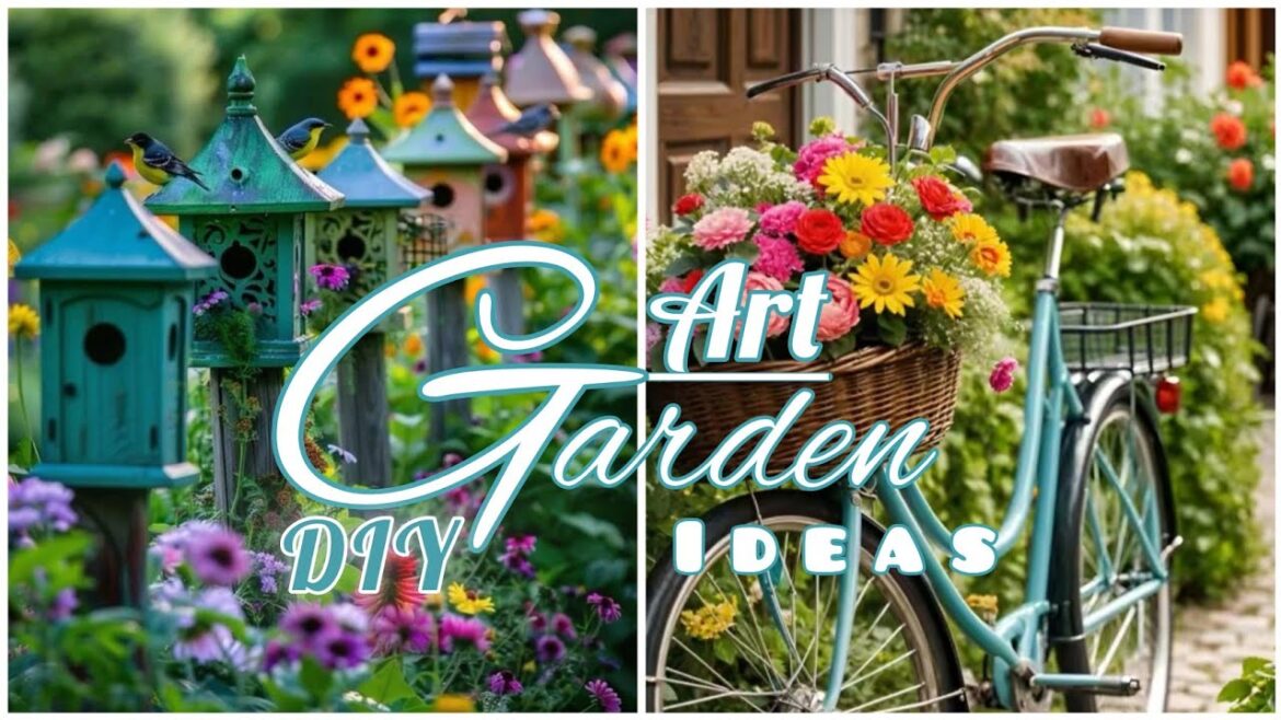 Creative garden art ideas for a stunning outdoor space|DIY garden art ideas for outdoor area#garden Creative garden art ideas for a stunning outdoor space|DIY garden art ideas for outdoor area#garden