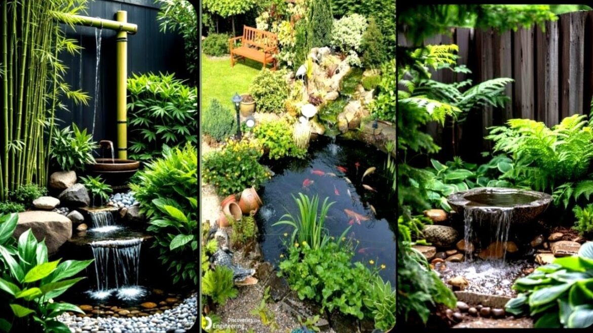 Pond Design Ideas for Backyard Garden  | Landscaping Ideas