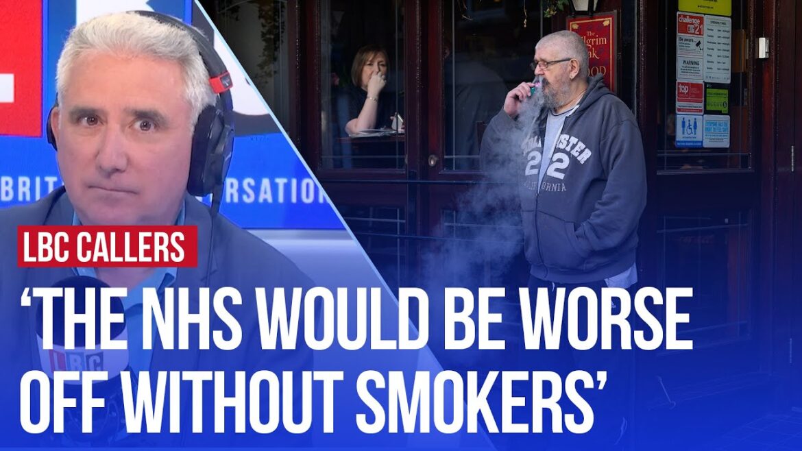 Callers react to pub garden smoking ban plan | LBC Callers react to pub garden smoking ban plan | LBC