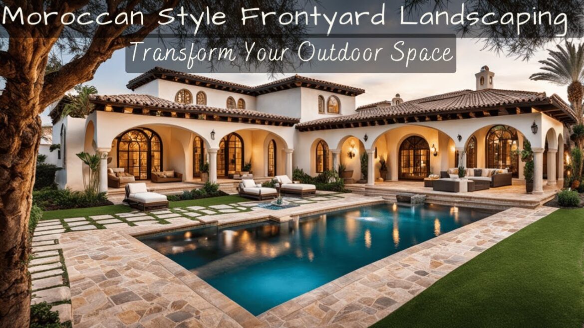 Inspiring Moroccan Style Frontyard Landscaping Ideas: Transform Your Outdoor Space