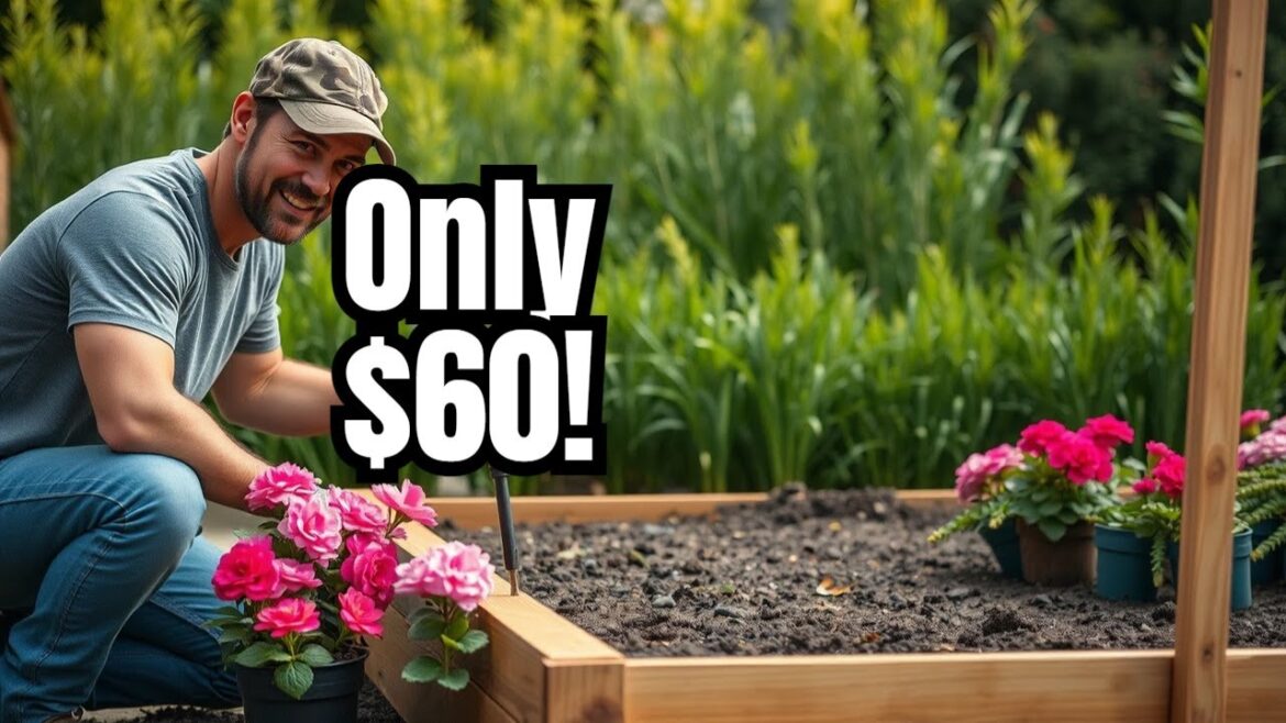 Transform Your Small Front Space into a Beautiful Flower Garden in 2 Hours – On a Budget!🌸