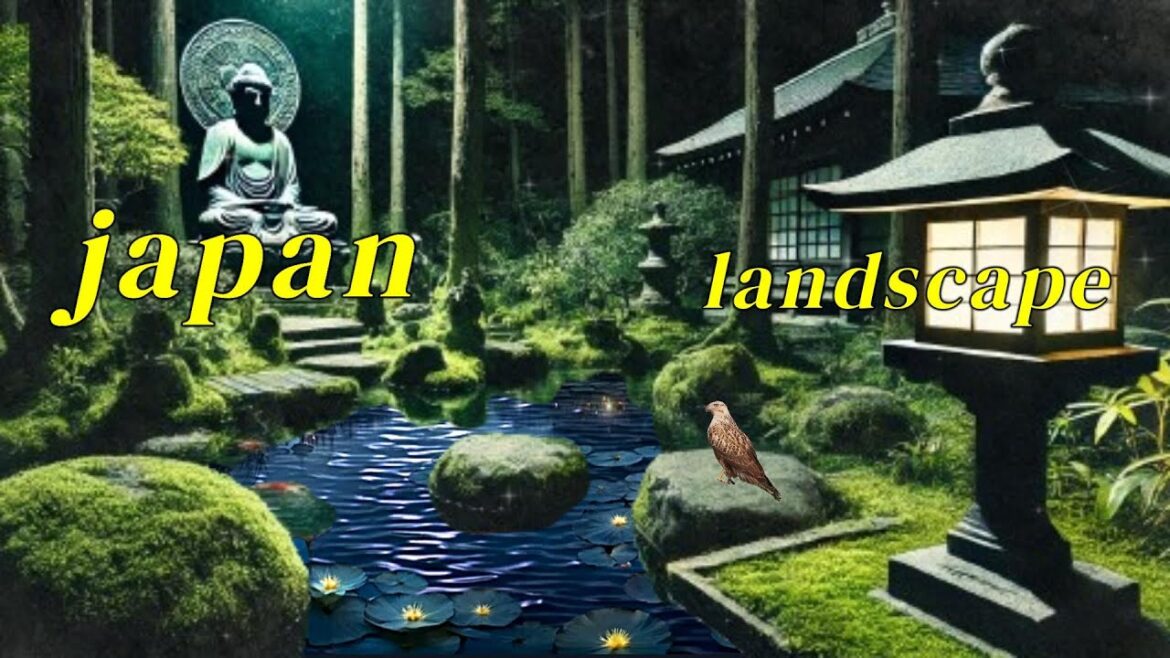 Lo-fi Jazz Music mix (No.90) Japanese Garden at Night