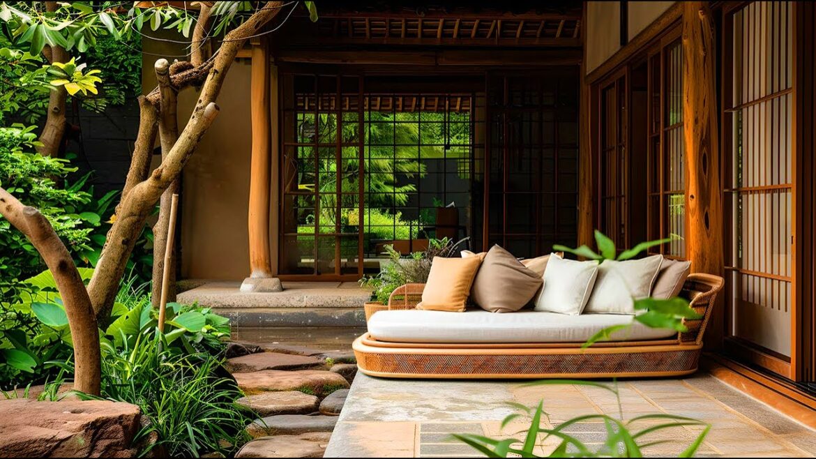 Harmony of Nature and Architecture: Fusing a Traditional Japanese Garden with Modern Interior Design Harmony of Nature and Architecture: Fusing a Traditional Japanese Garden with Modern Interior Design