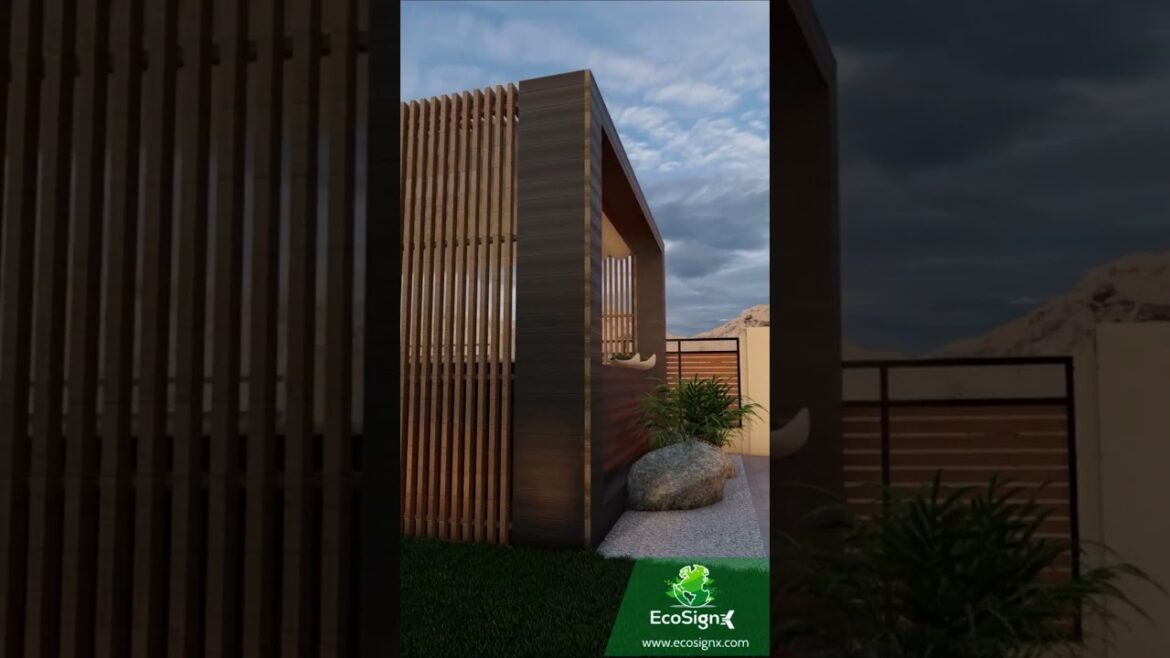 BackYard Design | Outdoor Space  #3denvironmentdesign #gardendesign #3dvisualization #shorts #reels