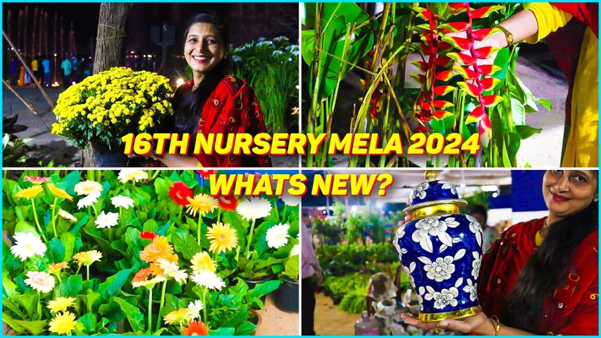 🔴16th 🌱Grand Nursery Mela 2024 in Hyderabad | What is new? | Horticulture Expo 🌿