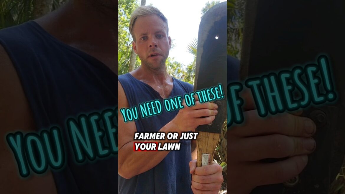 Every farmer/gardener needs this tool! #farming #gardening #bushcraft #axe #homestead #gardendiy