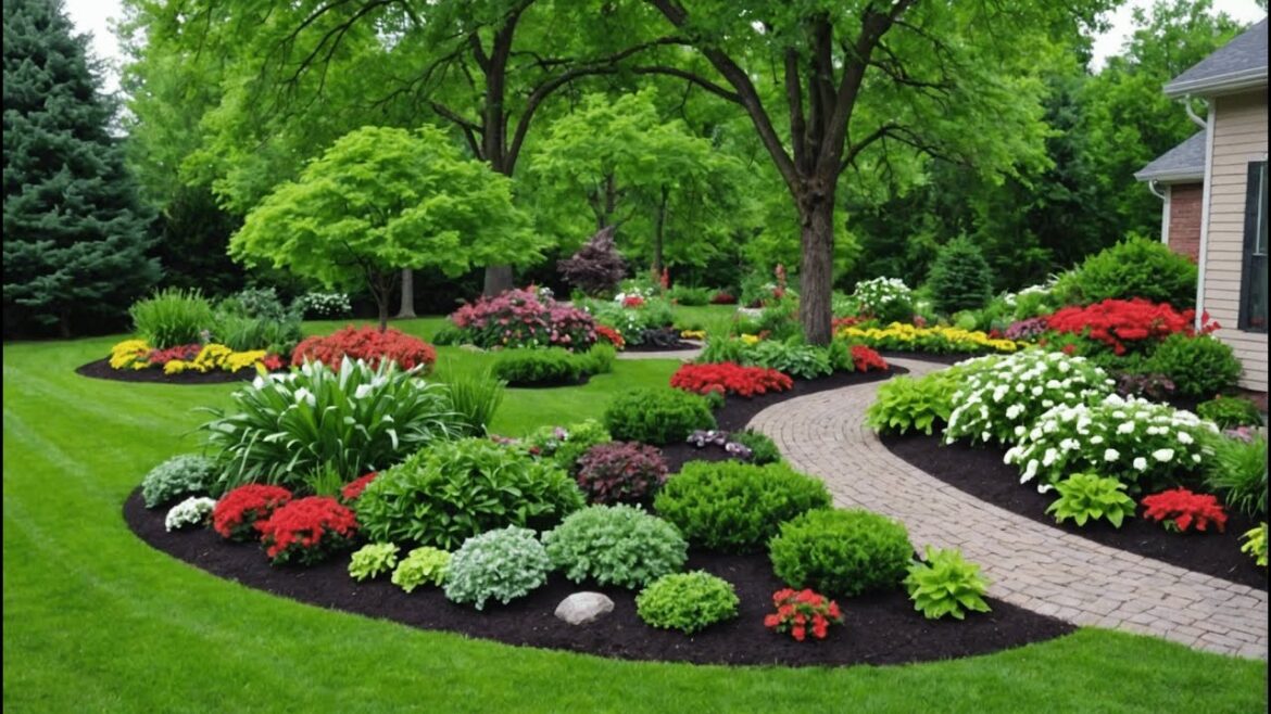 Stylish garden design ideas for backyard décor / Modern Home Garden Patio Landscaping Ideas 2024