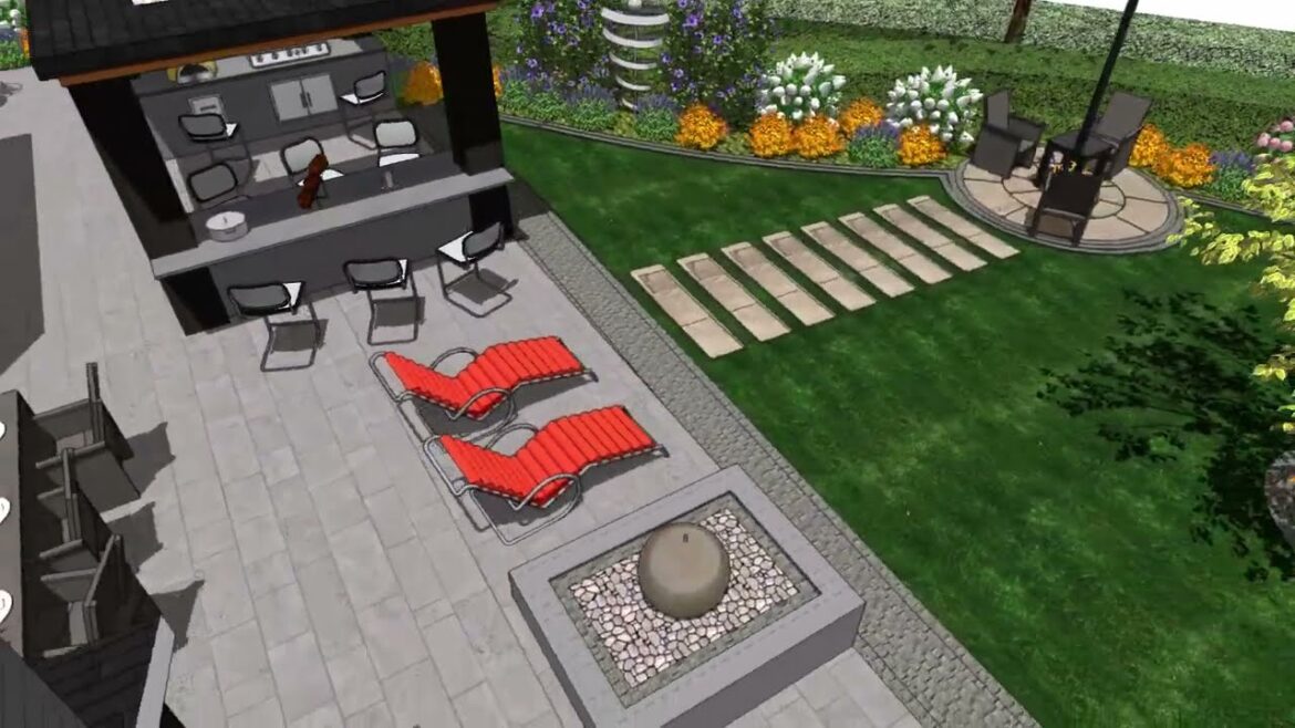 Walk through animation