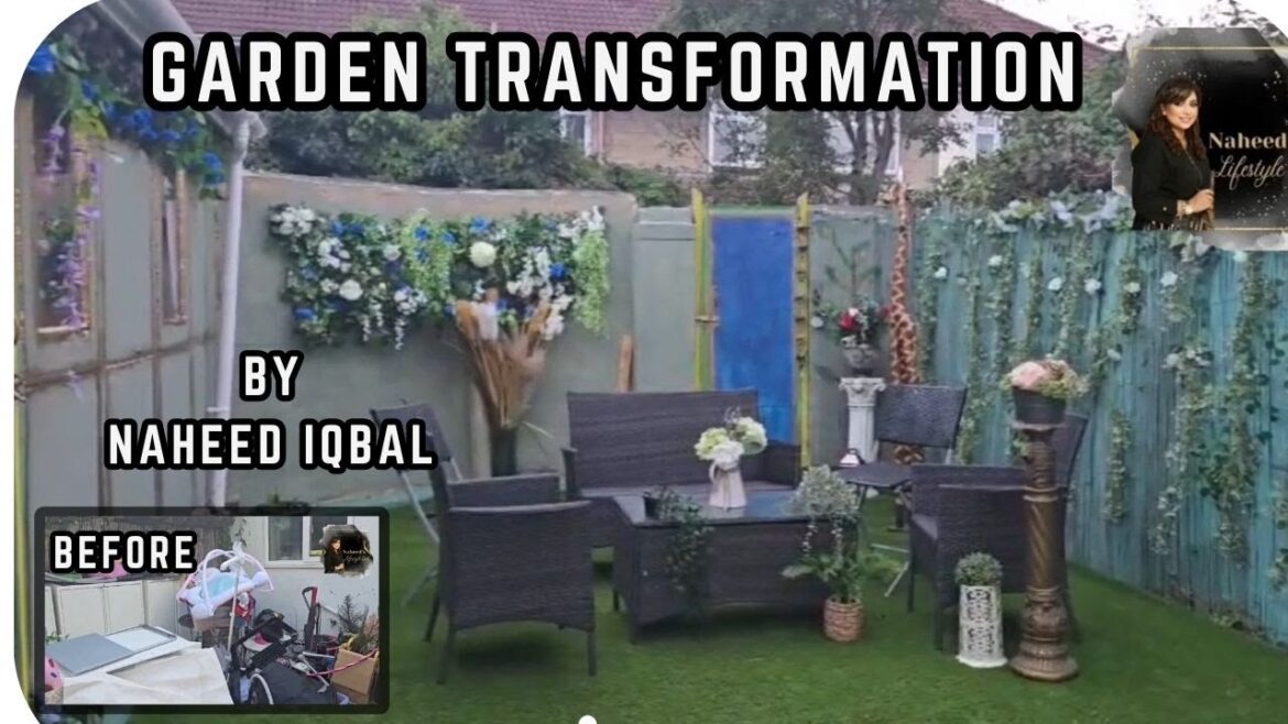Amazing Garden Transformation | From Drab to Fab | DIY Backyard Makeover