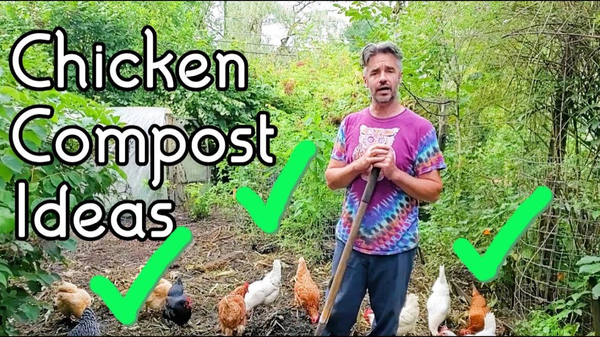 Chicken Composting Ideas - Sticks and Stones can make great homes!