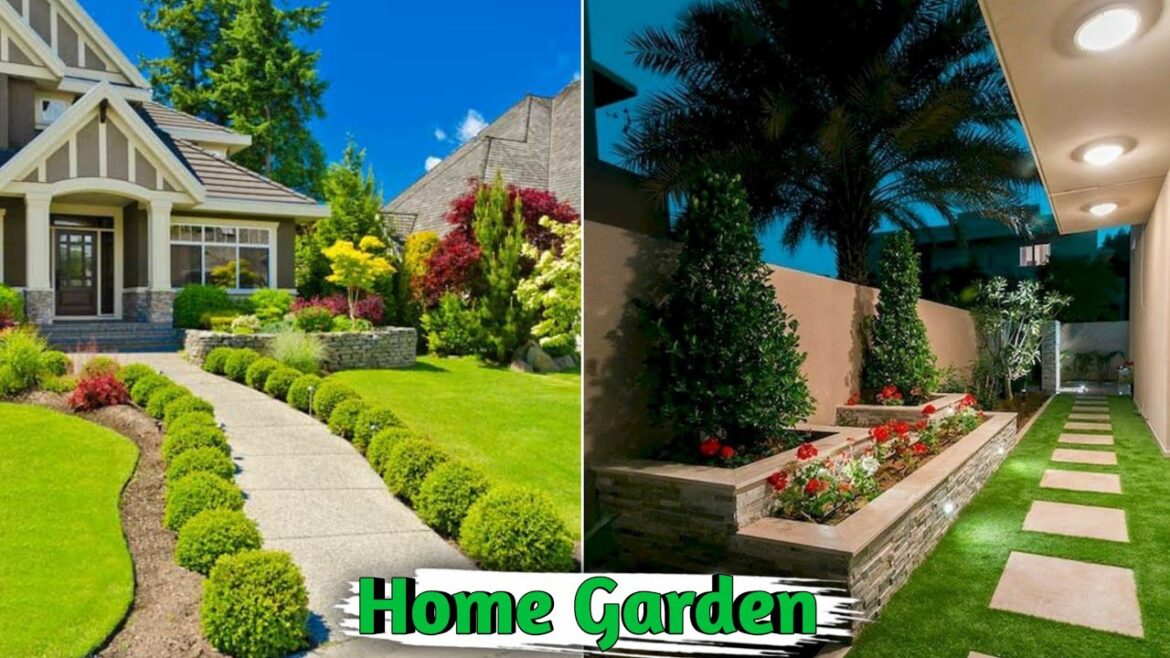 Home Garden Landscaping Ideas 2024 | Backyard Patio Design | Front Yard Gardening Ideas For Home