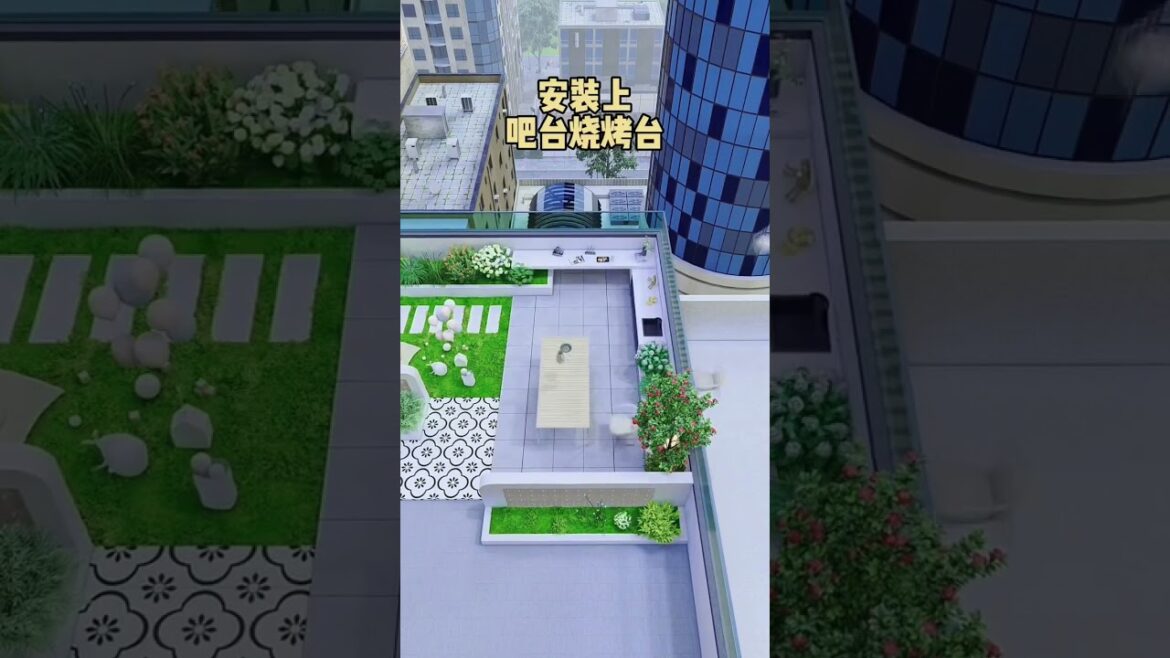 Terrace garden design #shots #trending #youtubeshorts