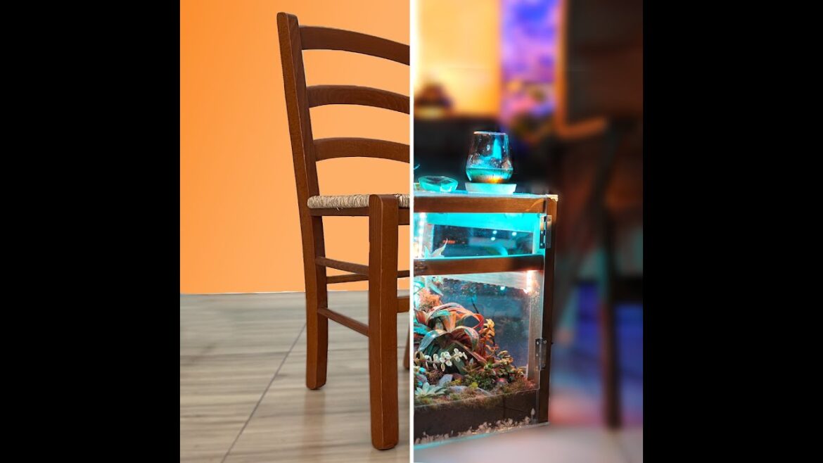 Jungle Vibes: Transforming an Old Chair into a Tropical Oasis
