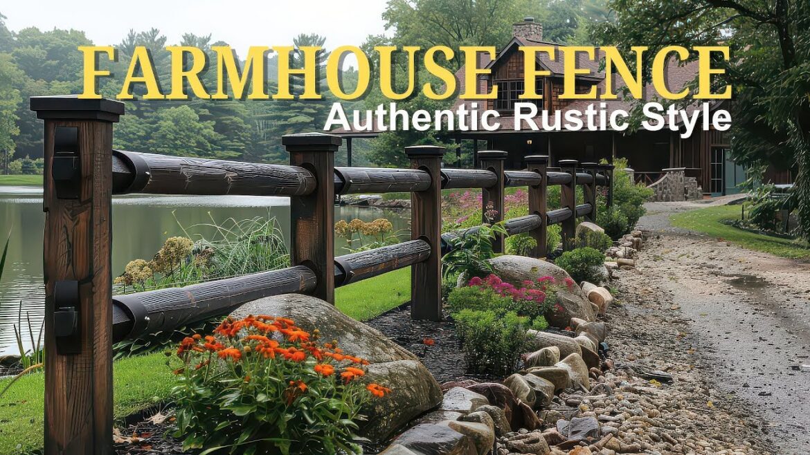 Beautiful Farmhouse Fence Ideas : Functionality meets Rustic Charm Beautiful Farmhouse Fence Ideas : Functionality meets Rustic Charm