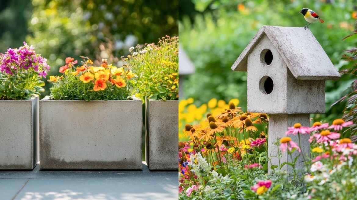 35+ Unique Concrete Garden Decorations to Inspire Your Landscaping 35+ Unique Concrete Garden Decorations to Inspire Your Landscaping