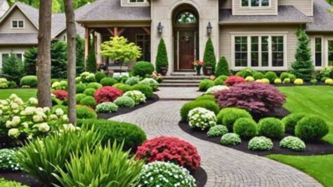 modern garden design front yard decorating ideas