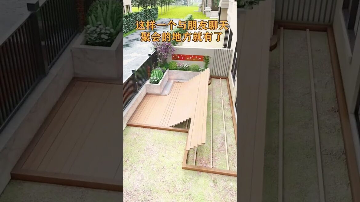 Dream garden design in home front #shots #trending #youtube shorts