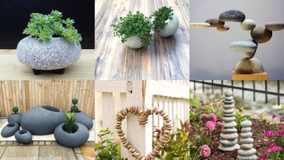 Rock and Stone garden decor ideas | Modern Rock and Stone Project