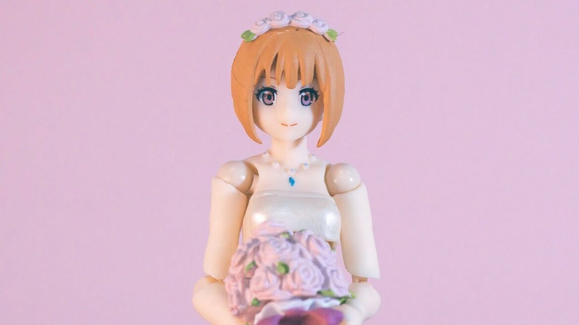 Meet My Cute Figma EX-047 Bride | Garden Wedding Diorama Plans! |My Doll Collection Series|