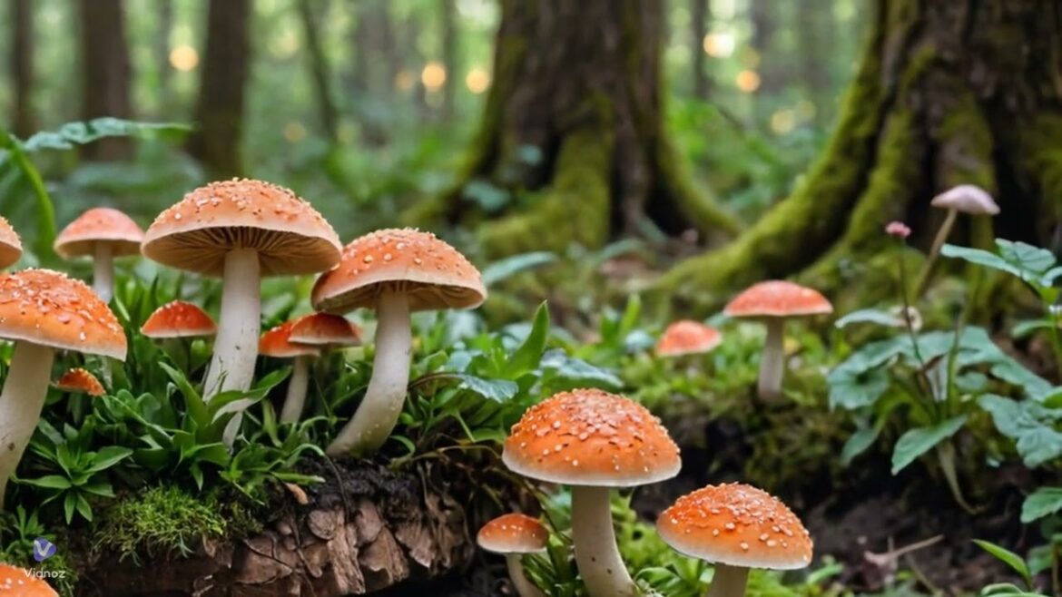 Mushrooms Sprouting in Your Gorgeous Garden!