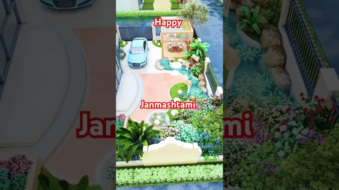 home front beautiful garden design #shots #trending #youtubeshorts