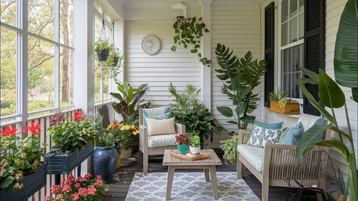 Beautiful Porch Garden Ideas: How to Design a Cozy Indoor Green Space