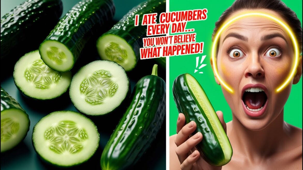 Revealing the Hidden Secrets of Juicy Green Cucumbers: What Happened When I Eat Them Every Day ?